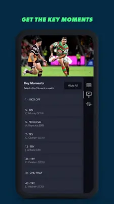 Kayo Sports android App screenshot 9