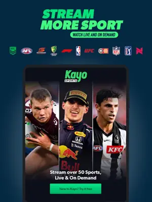 Kayo Sports android App screenshot 7